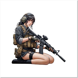 Tactical Girl Posters and Art